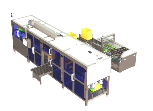 Product Collation & Case-packing Solution